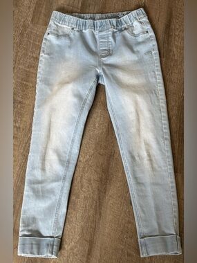 John Mark Light-Wash Blue Women's Denim Jeggings, US 6